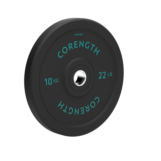 Weightlifting 22 lb Bumper Plate 50 mm Inner Diameter